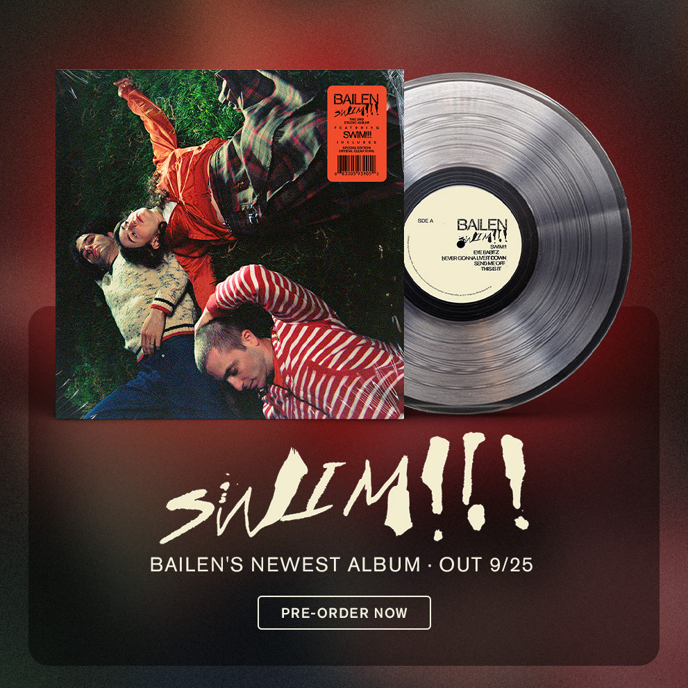 Swim!!! Bailen's Newest Album. Pre-order now. Out 9/25